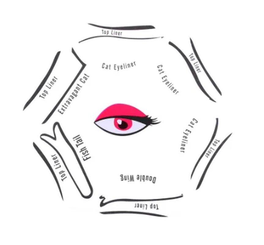 1Pcs Waterproof Black Brown Smooth Eyeliner Pencil Permanent Makeup Eyleliner Pen Long Lasting Automatic Eyes Makeup Tools