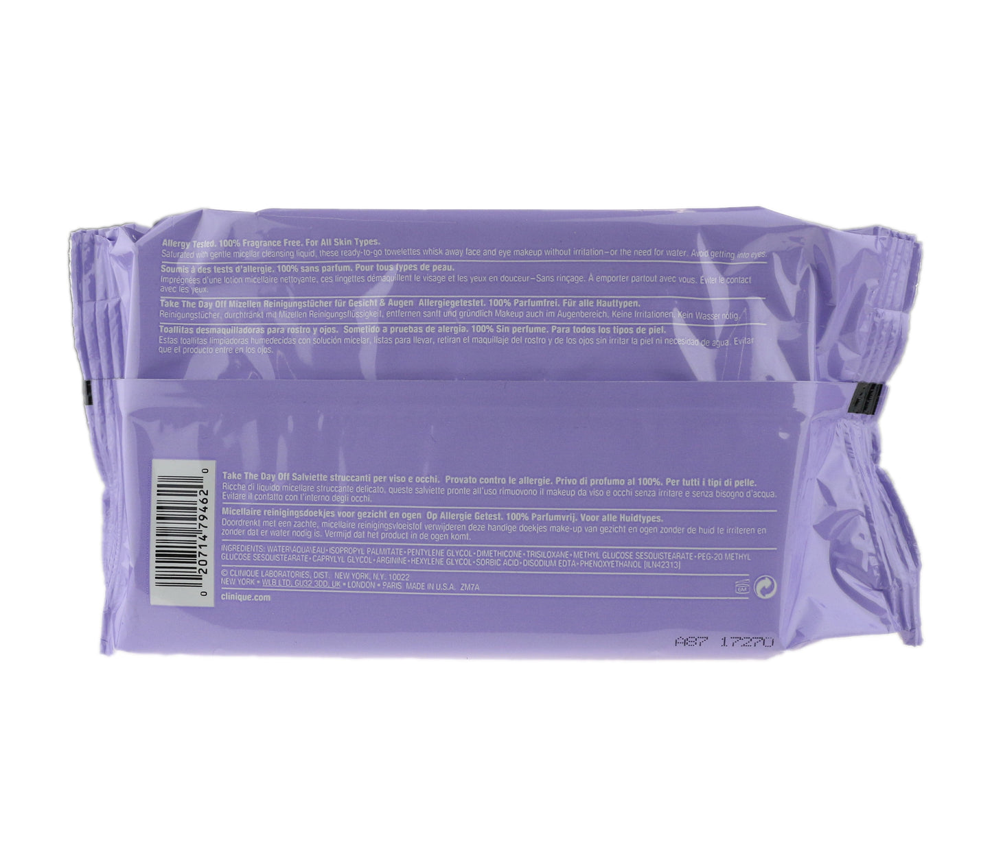 CQTTDOCL5 Take the Day off Micellar Cleansing Towelettes for Face & Eyes