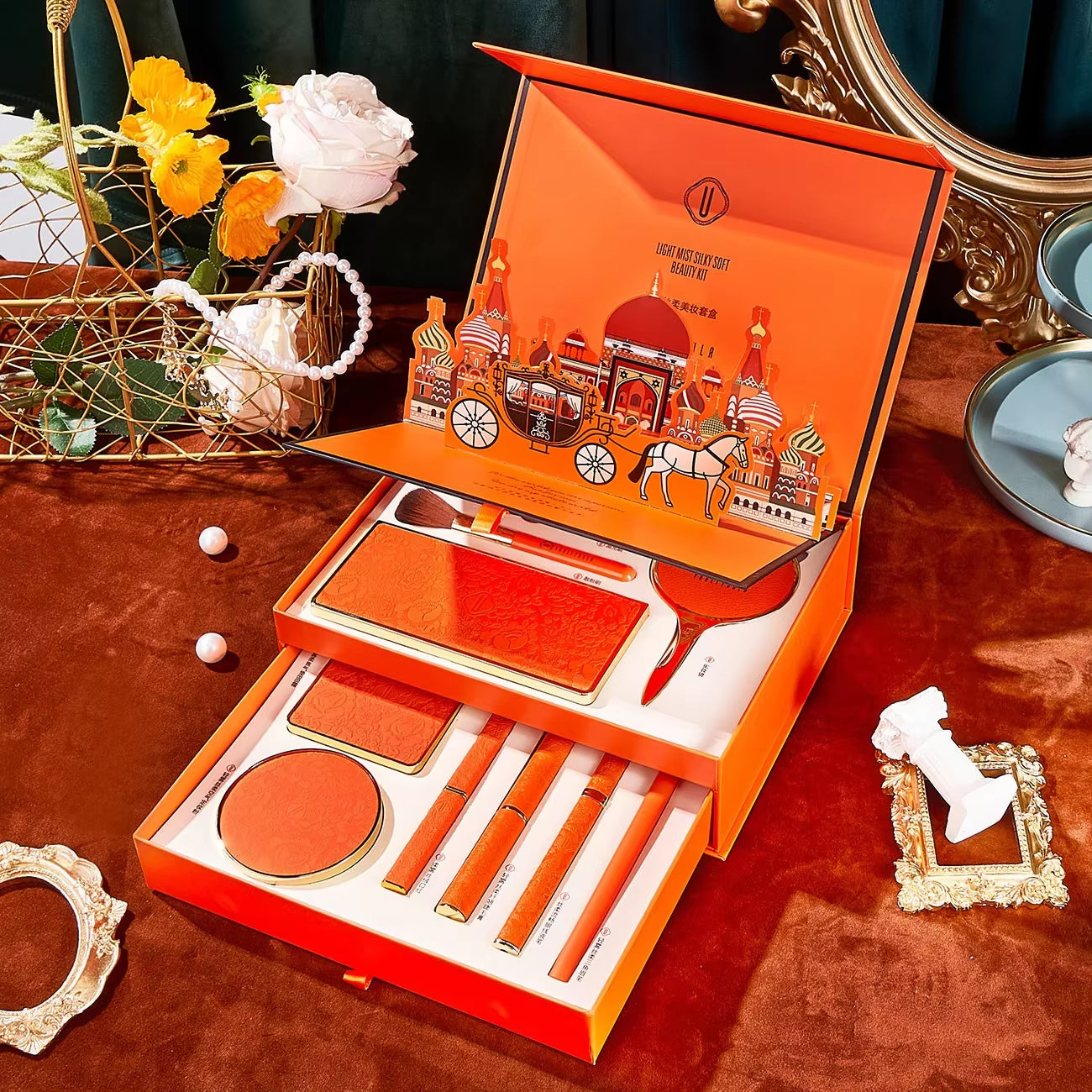 Makeup Set Gift Box BB Cream Lipstick Eyeliner Eyeshadow Eyebrow Pencil Beauty Make up Cosmetics Gifts Make-Up for Women