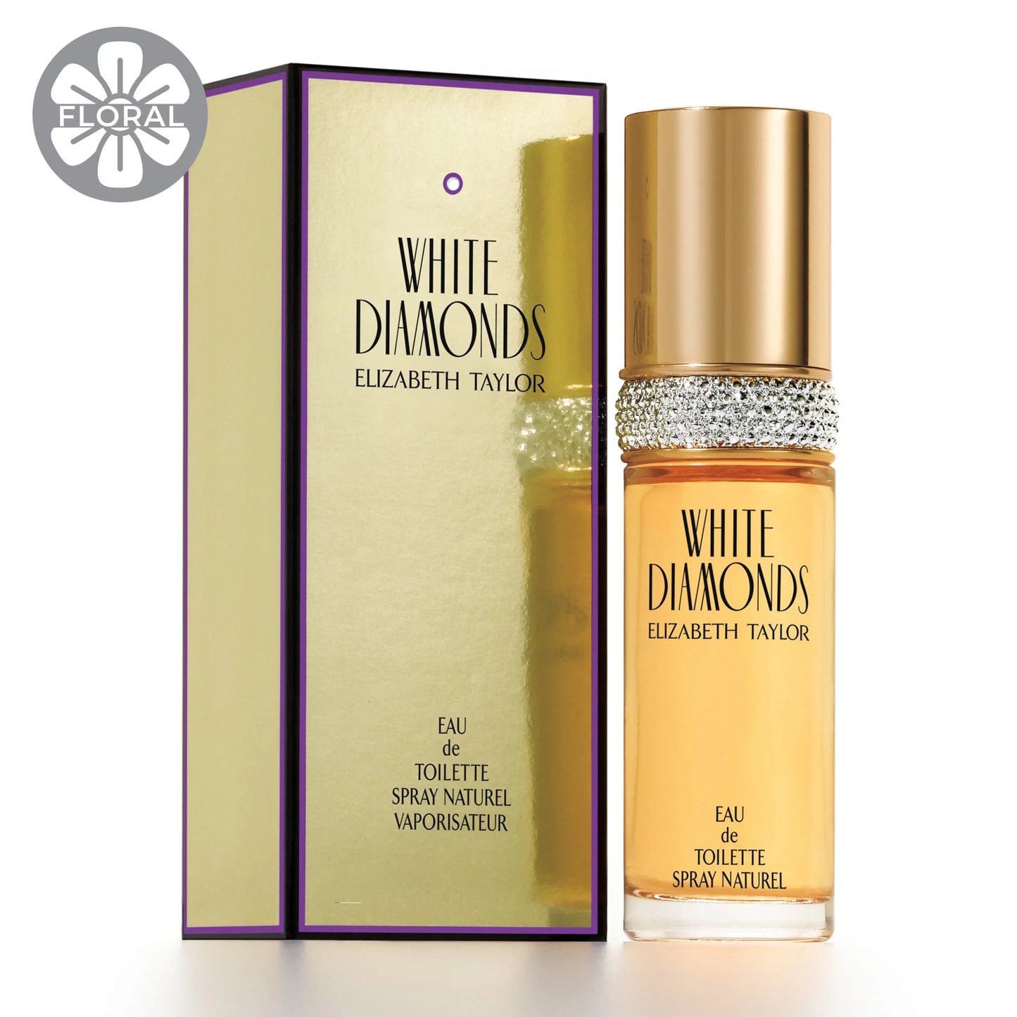 White Diamonds Eau De Toilette, Perfume for Women, 1.0 Fl Oz
