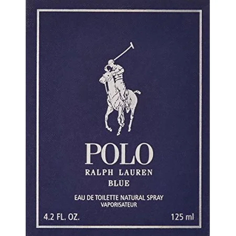 Polo Blue by Eau De Toilette Spray 4.2 Oz for Men